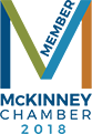 McKinney Chamber 2018 Member credential badge