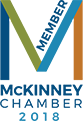 McKinney Chamber 2018 Member credential badge