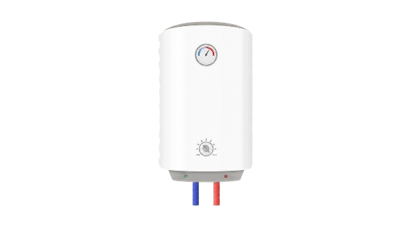 Tankless water heater option illustration